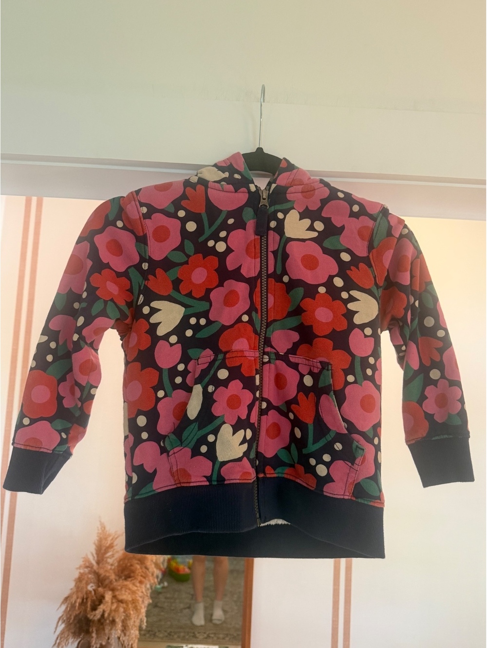 Hanna Andersson Floral Jacket size 5t